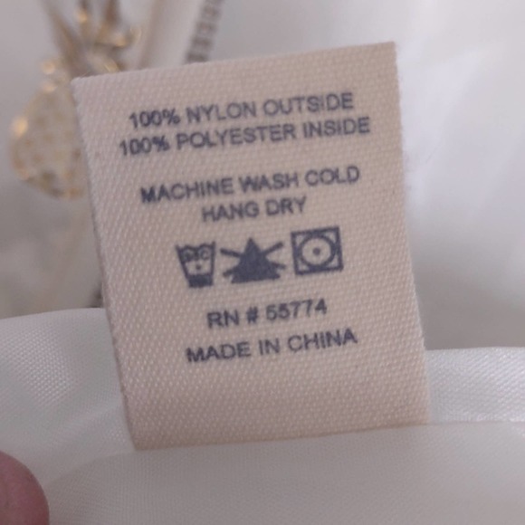 Simply Southern Pineapple Quilted Vest Small Cream Gold - Picture 7 of 8